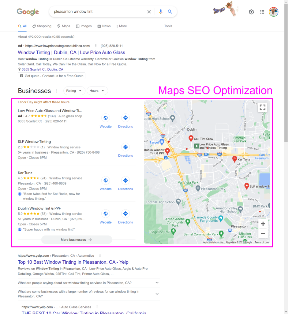 Google Maps SEO